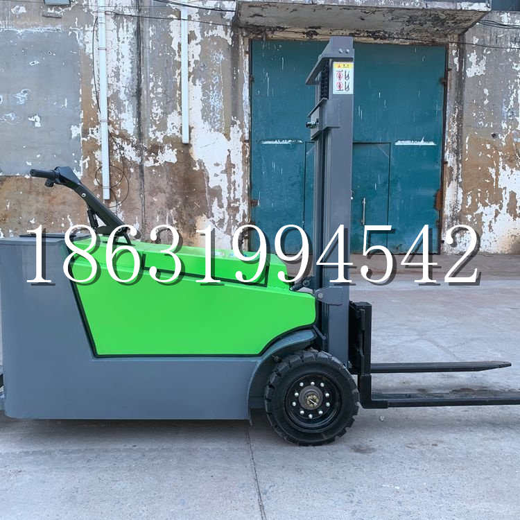运河区小型电动叉车1吨2吨步行站驾式电瓶堆高充电装卸车液压升降车铲车